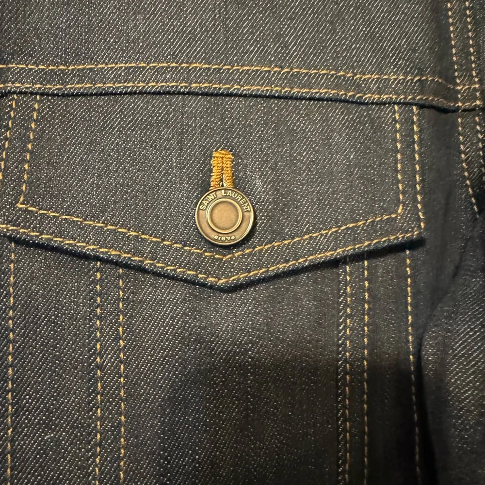 Saint Laurent Denim Jacket Indigo - Picture 4 of 8